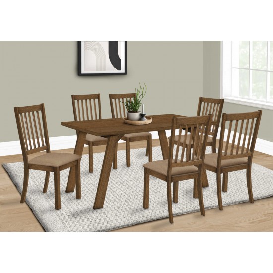 Ensemble table et six chaises I1315/I1312